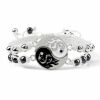 Armband für Zwei Yin und Yang aus Nylon/Messing Unisex - in zwei Varianten