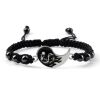 Armband für Zwei Yin und Yang Nylon/Messing Unisex