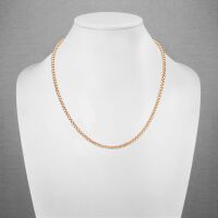 Venezianerkette Roségold 2,5 mm aus Edelstahl Unisex