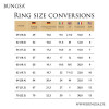 Ring Labyrinth mit Aussparungen gold aus Edelstahl Unisex 60 (19.1)