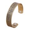 Armreifen Keltenknoten Viking bronzefarben aus Edelstahl Unisex