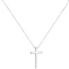 Kette mit Kreuz aus Edelstahl Unisex Gold