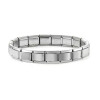 Armband Italian-Style 18 Verbindungsgliedern Edelstahl Unisex - Silber