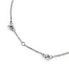 Ketten-Verlängerung silber 3cm aus Edelstahl Unisex
