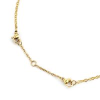 Ketten-Verlängerung goldfarben 5cm aus Edelstahl Unisex
