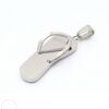 Anhänger Flip Flop Silber aus Edelstahl Unisex