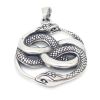 Anhänger AURIN Schlangen-Amulett Silber aus Edelstahl Unisex