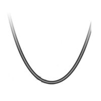 Kette elastisch Silber Gummi Unisex