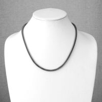 Kette 2mm engmaschig Silber aus Edelstahl Unisex