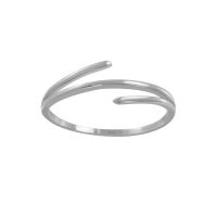 60 (19.1) Ring 3 Linien aus 925 Silber Damen